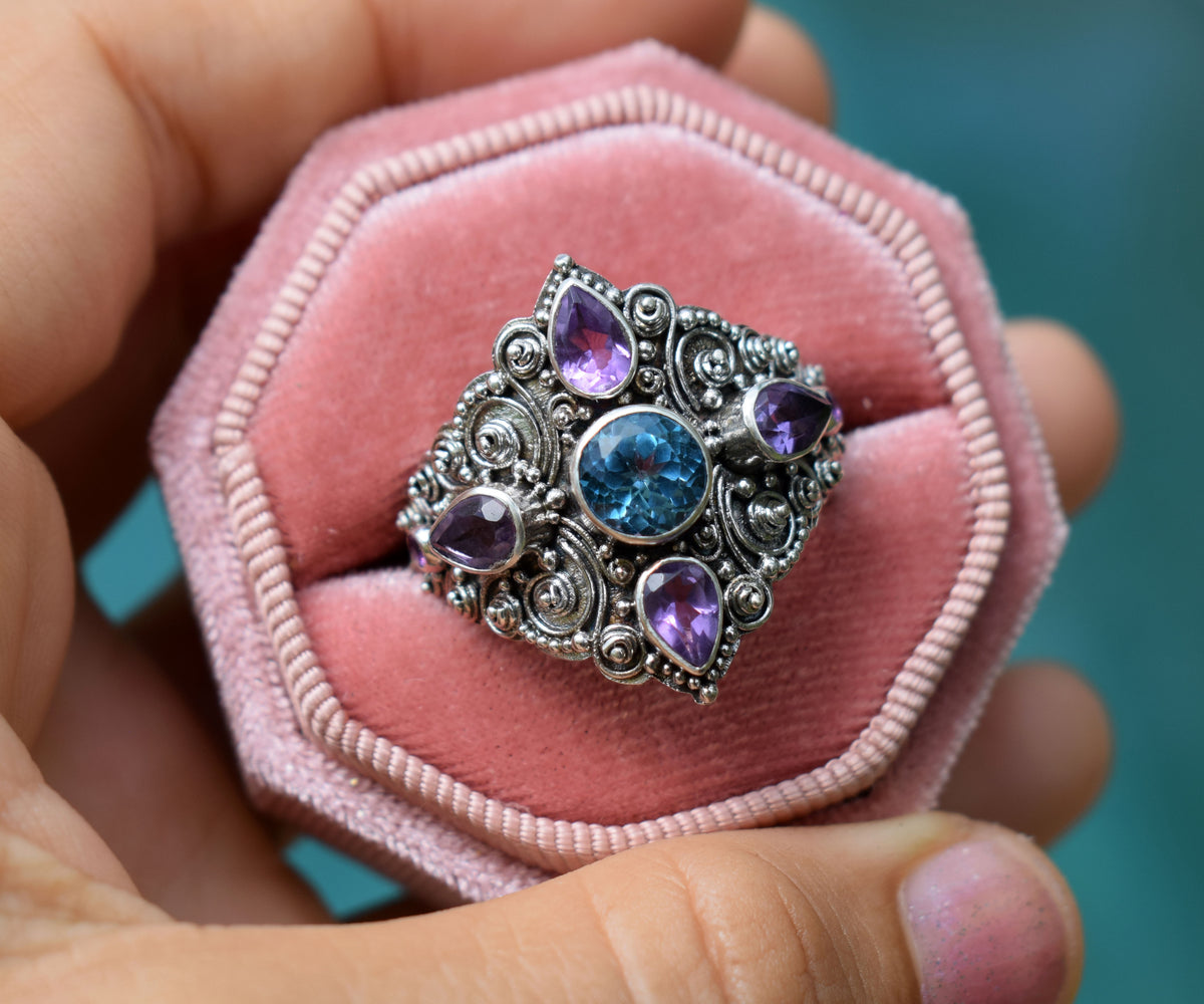 Anillo Goa Topacio