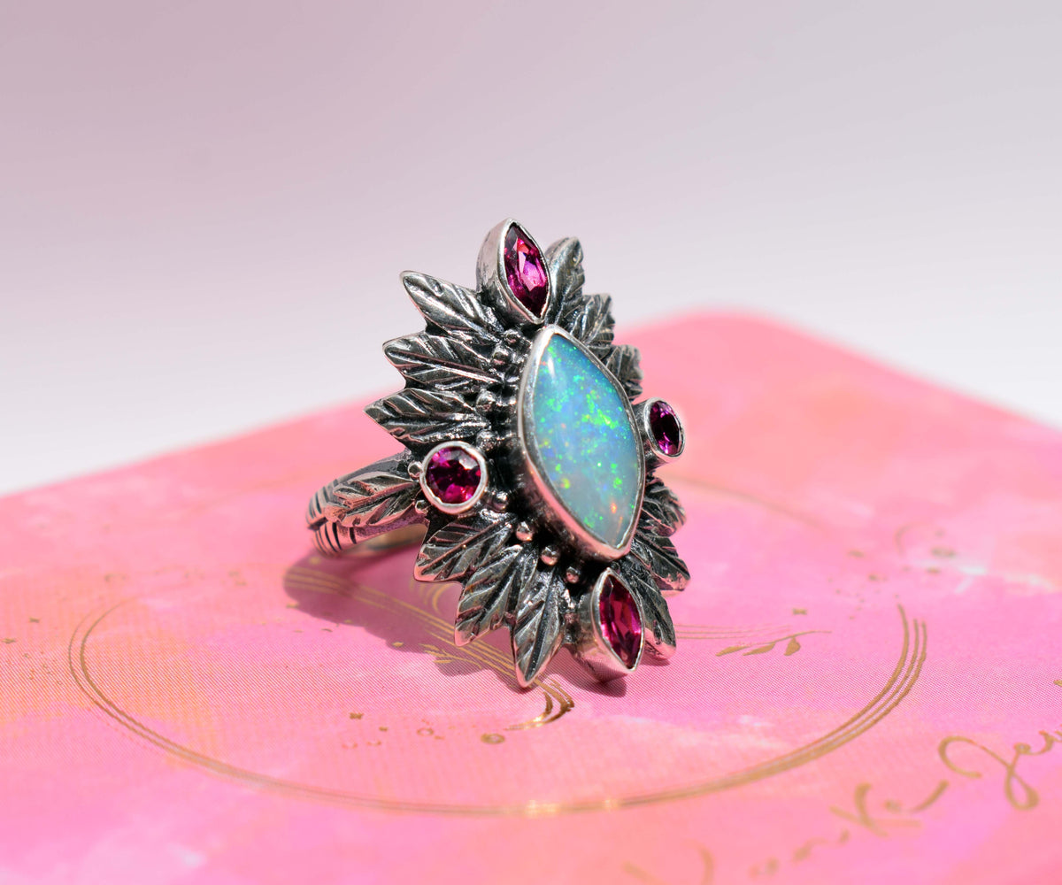 Anillo Pocahontas Queen Opalo