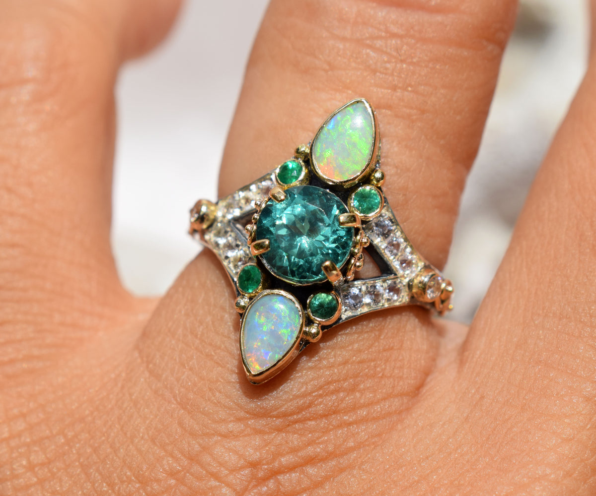 Anillo Triada Apatita