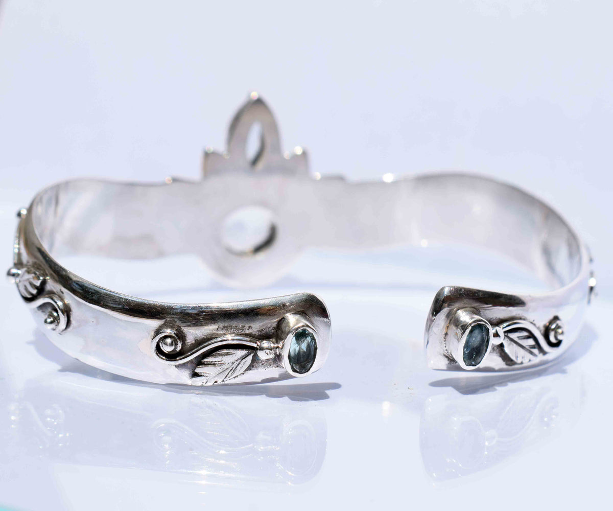 Pulsera Pocahontas Aguamarina