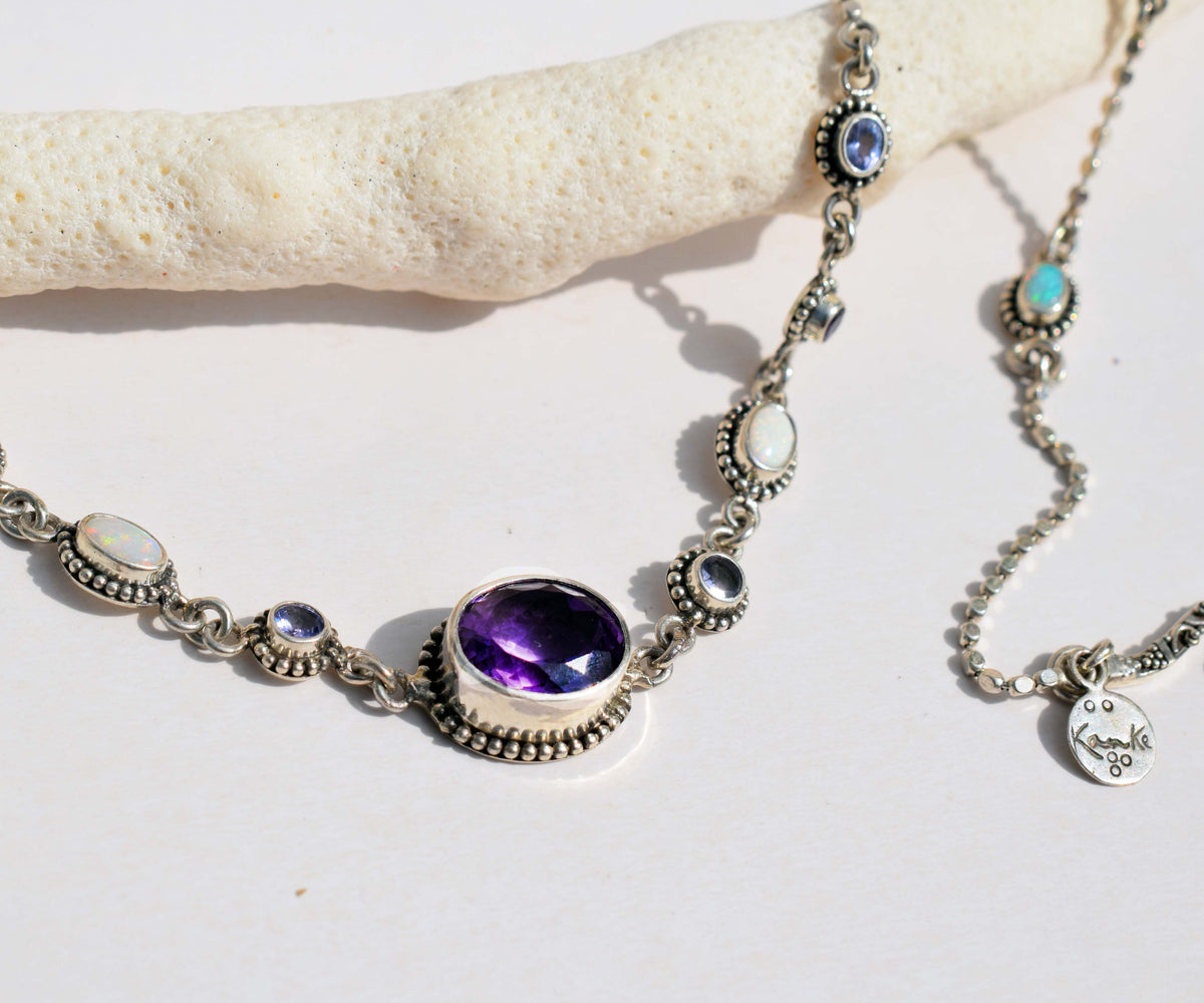 Collar Petra Amatista