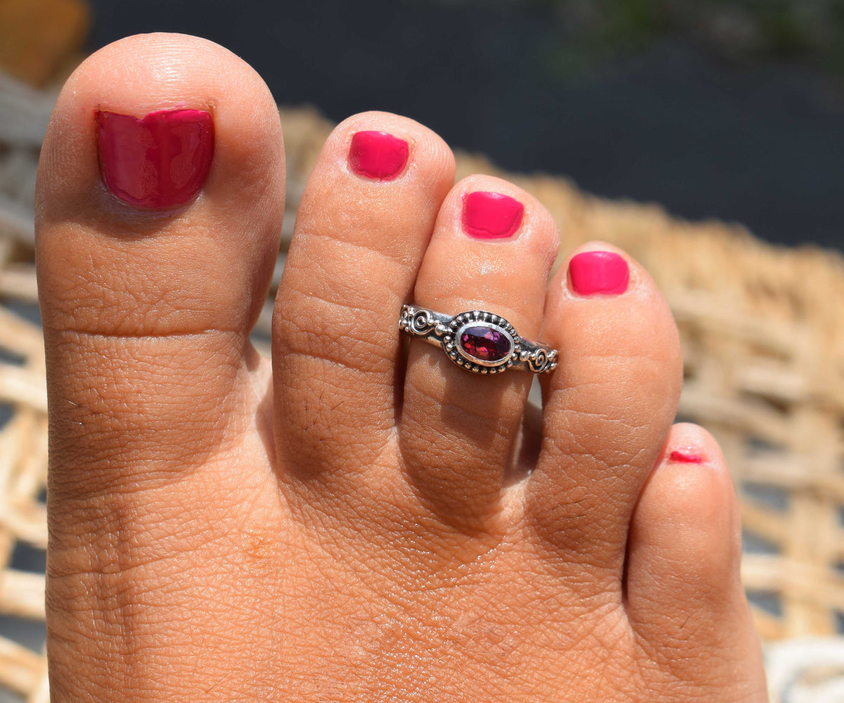 Anillo Pie Dreams Rodolita