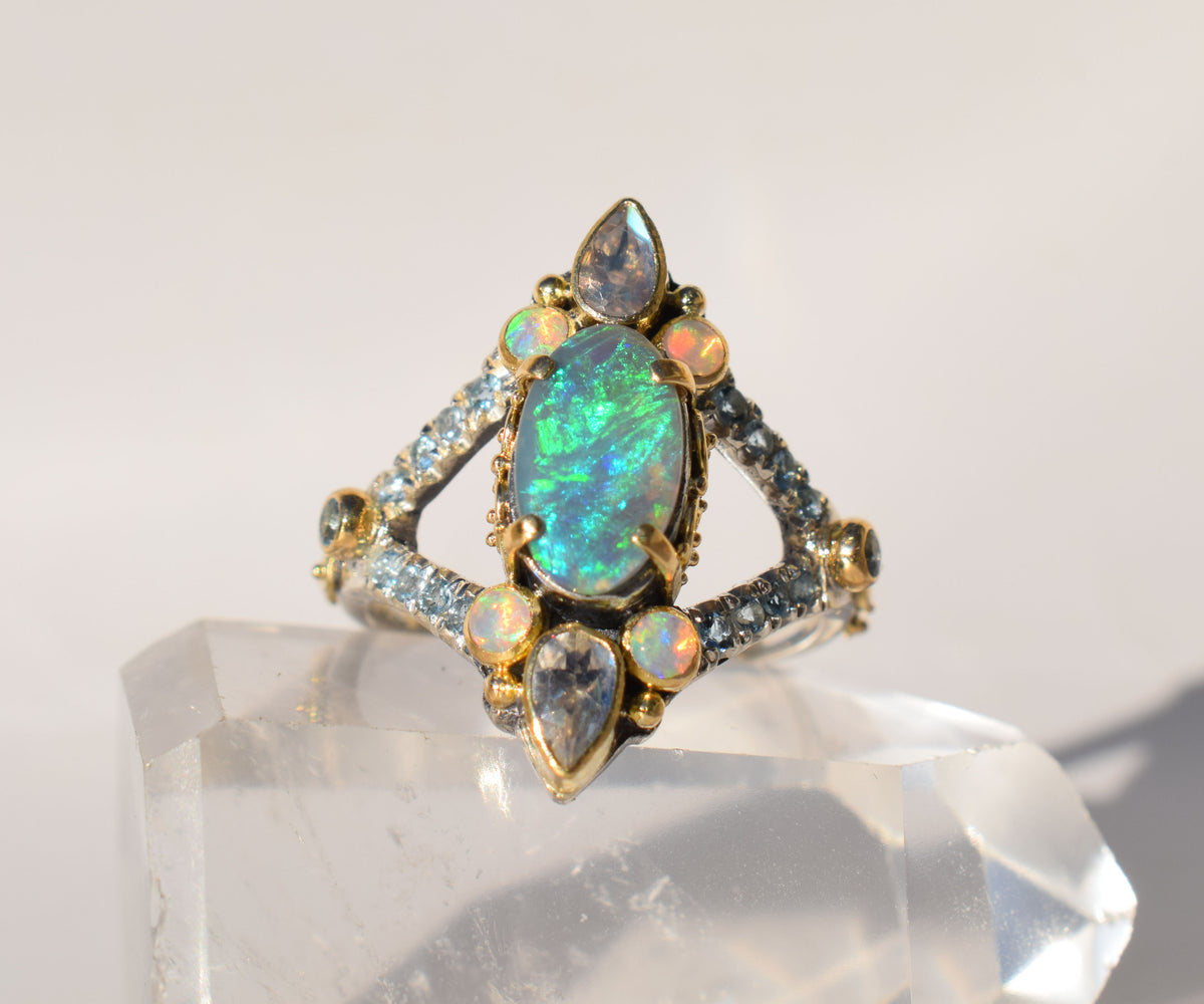 Anillo Triada Ópalo