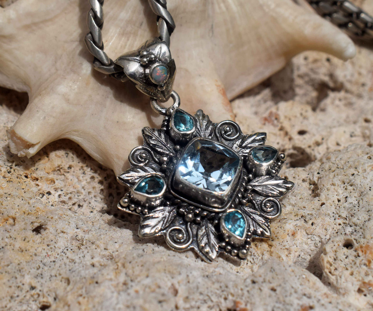 Colgante Pocahontas Topacio