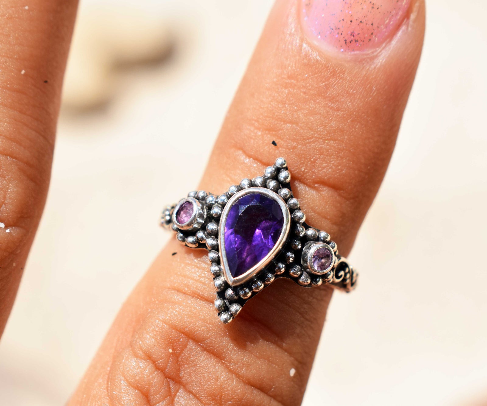 Anillo Roma Amatista