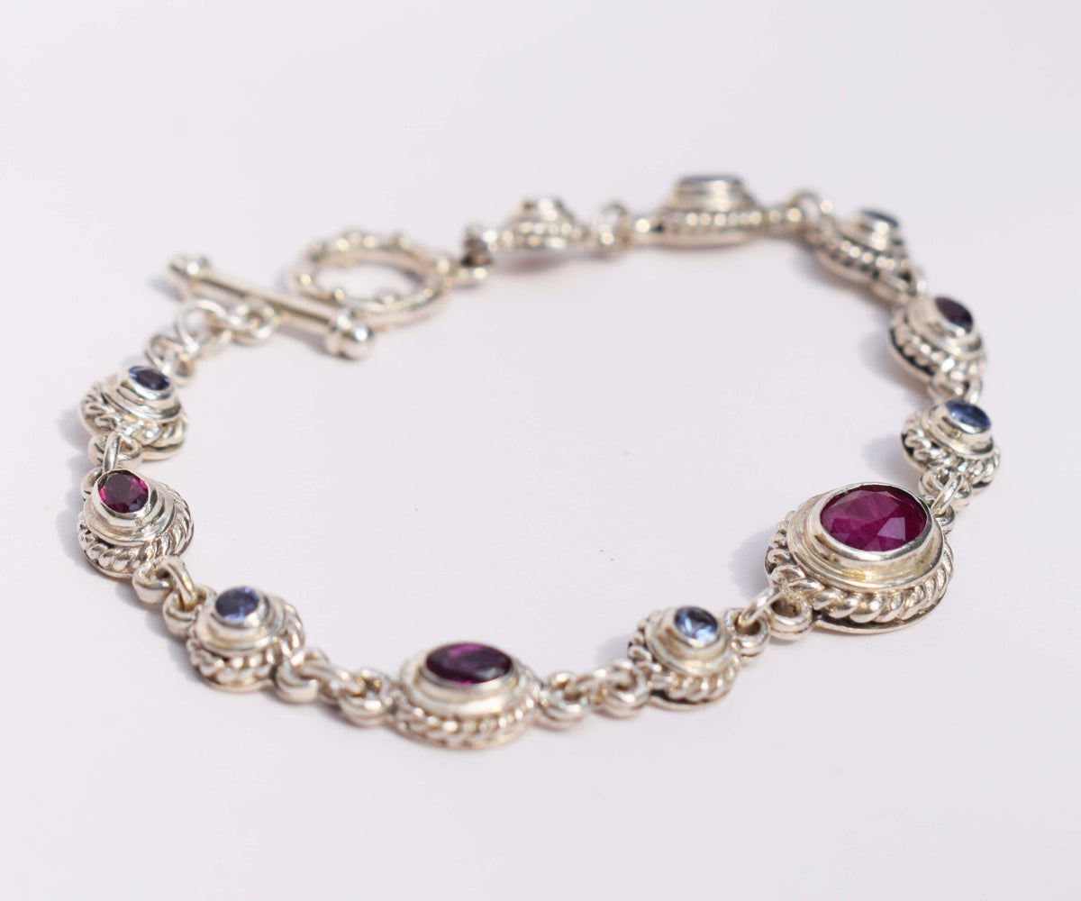 Pulsera Roma Rubí