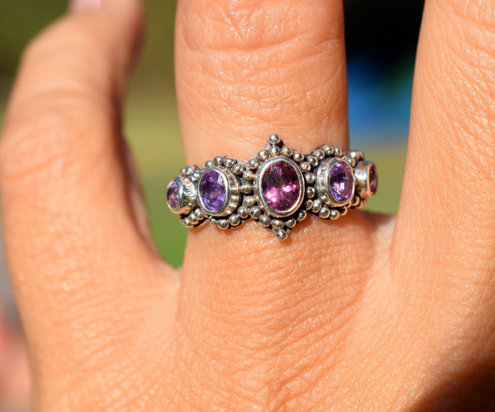 Anillo Petra Turmalina