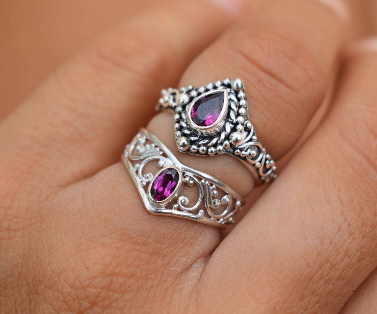 Anillo Fall in Love Rodolita