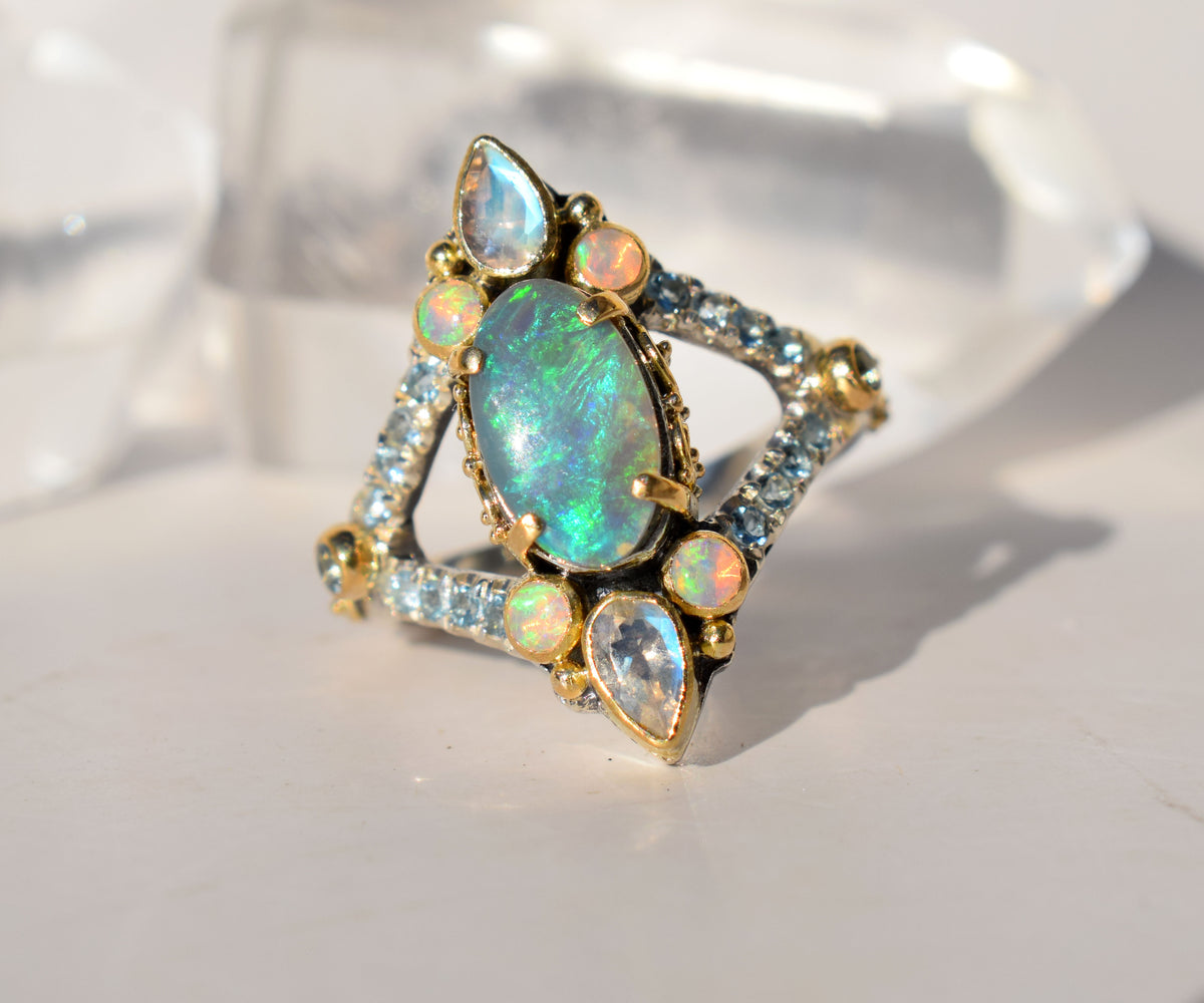 Anillo Triada Ópalo