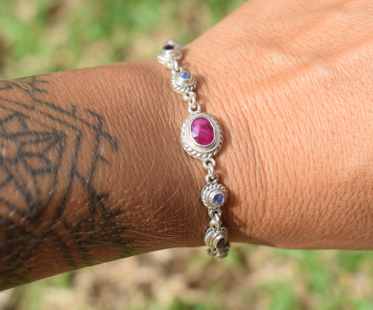 Pulsera Roma Rubí