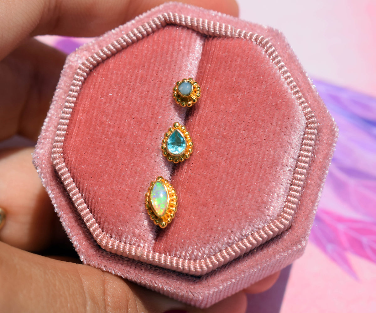 Solitario Gota Apatita