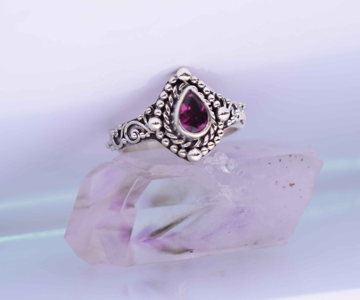 Anillo Fall in Love Rodolita