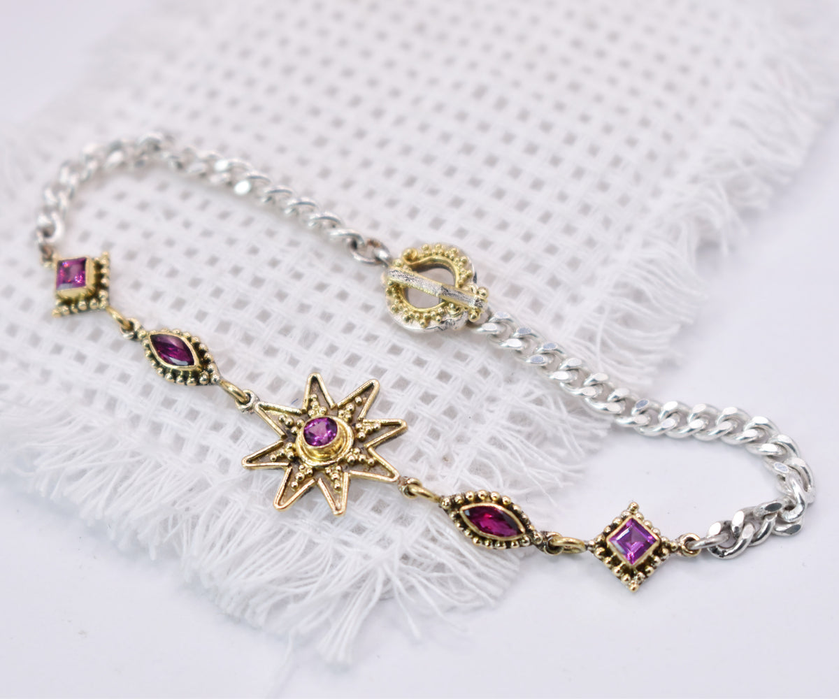 Pulsera Constelaciones Rubí