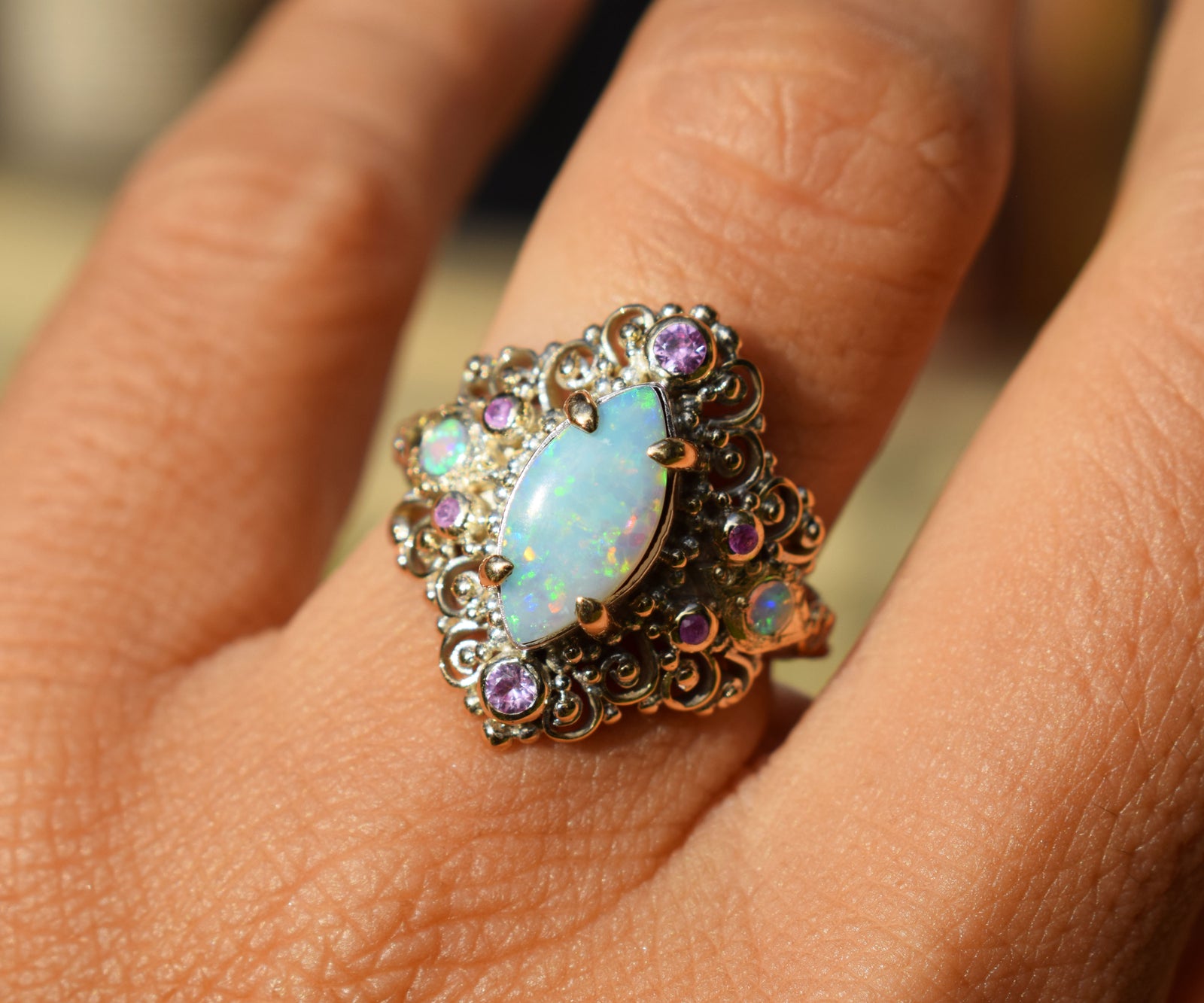 Anillo Etereal Opalo