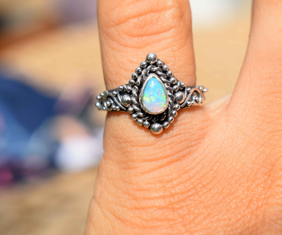 Anillo Fall in Love Ópalo