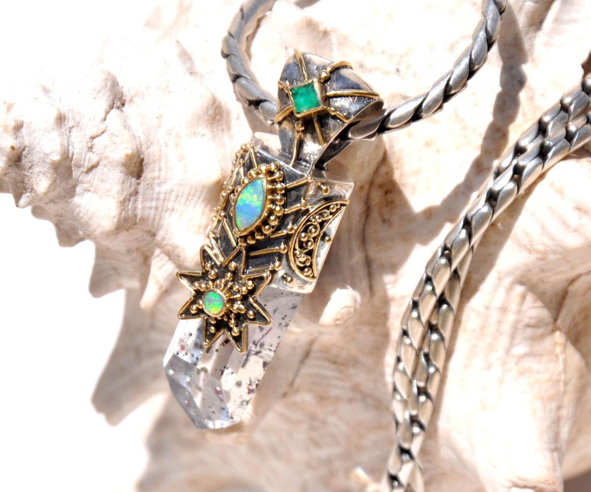 Amuleto Cosmic Witch Green