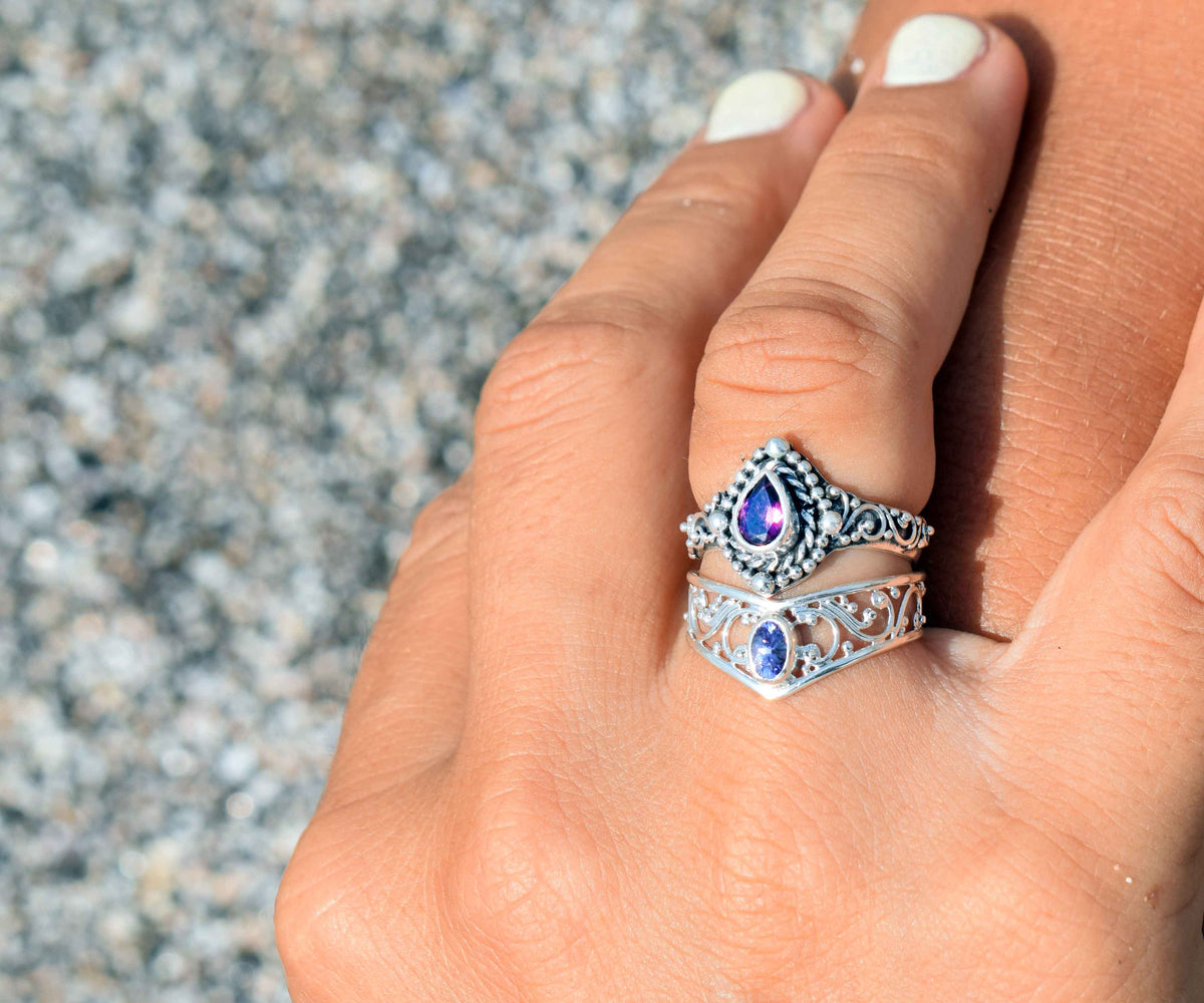Anillo Calisto Tanzanita