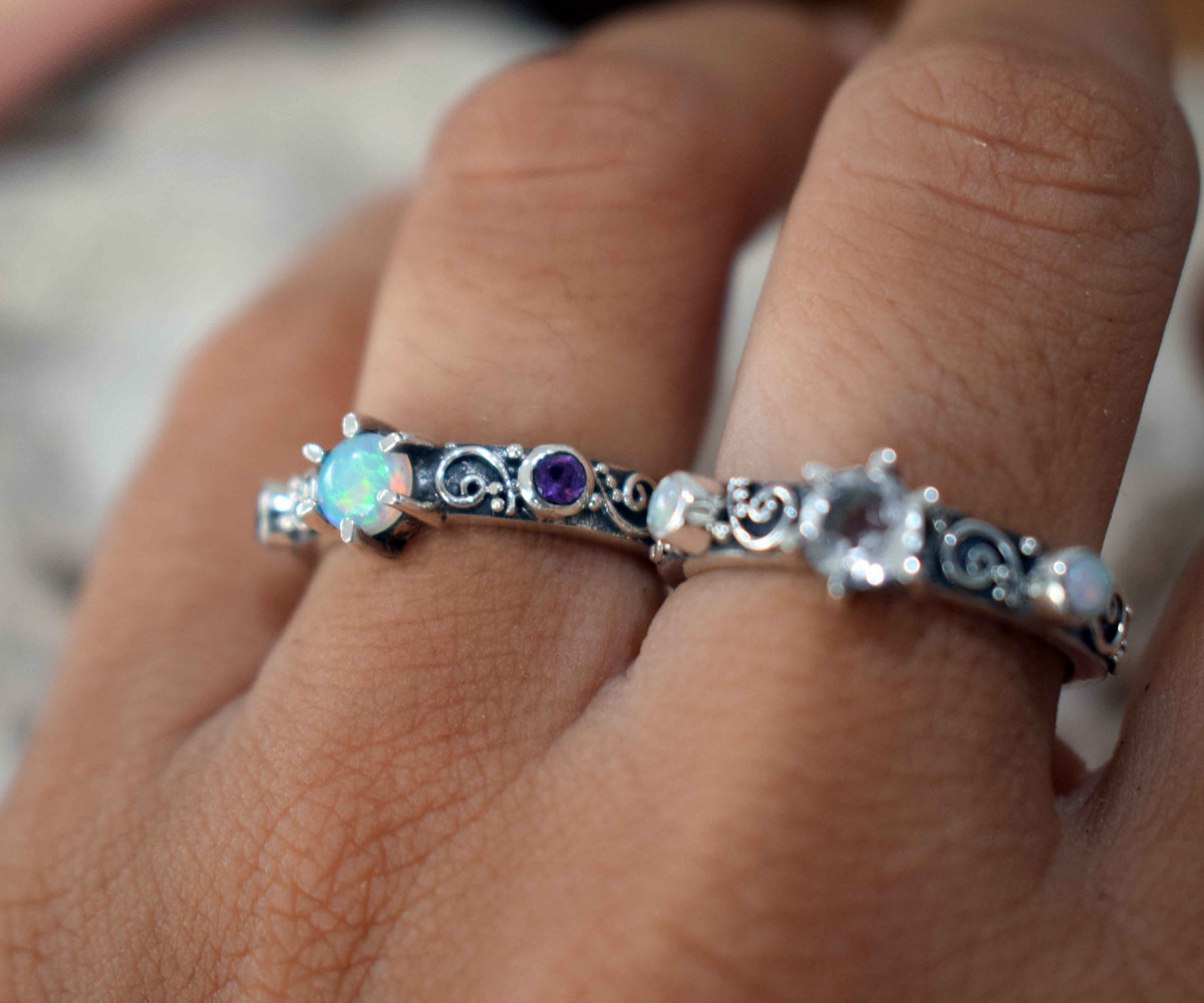 Anillo Sunshine Ópalo