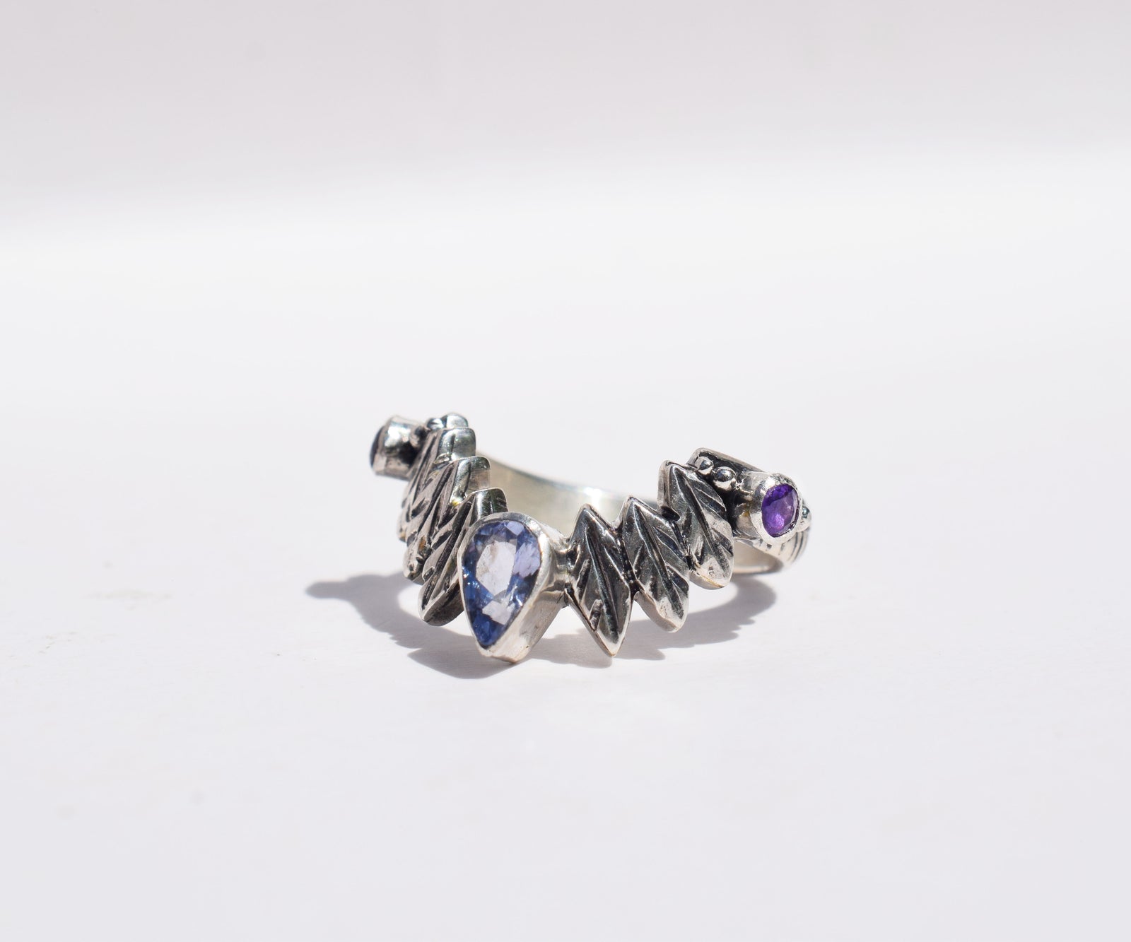 Anillo Pocahontas Fusión Tanzanita