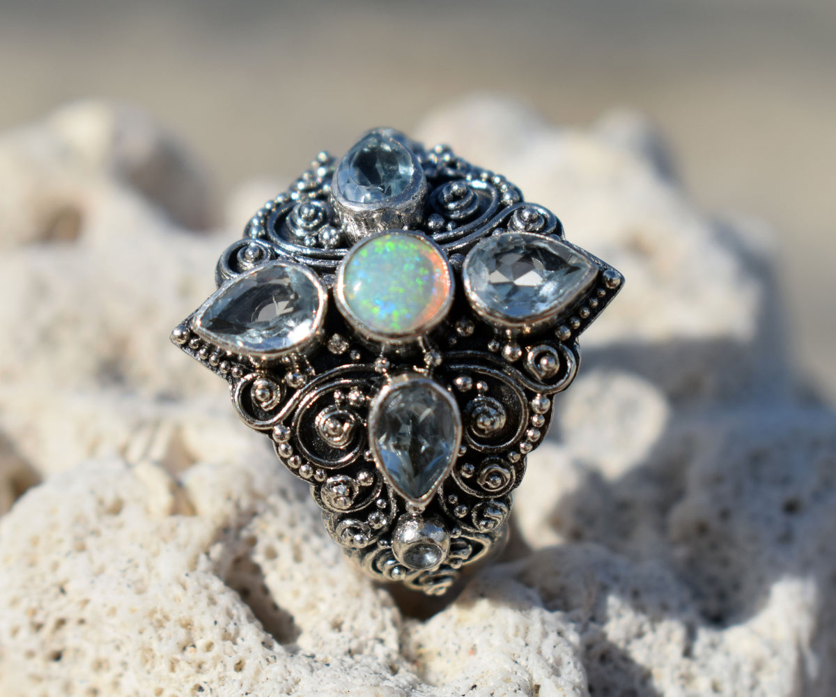 Anillo Goa Ópalo