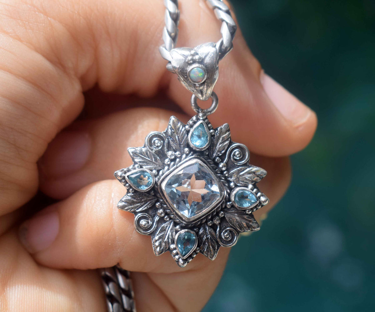 Colgante Pocahontas Topacio