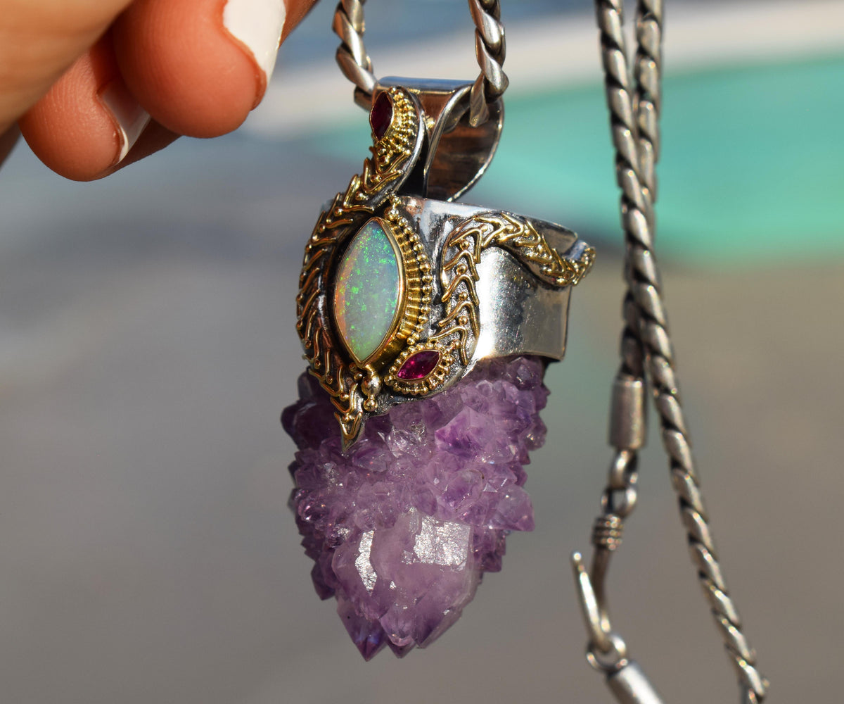 Amuleto kundalini Spirit Opalo