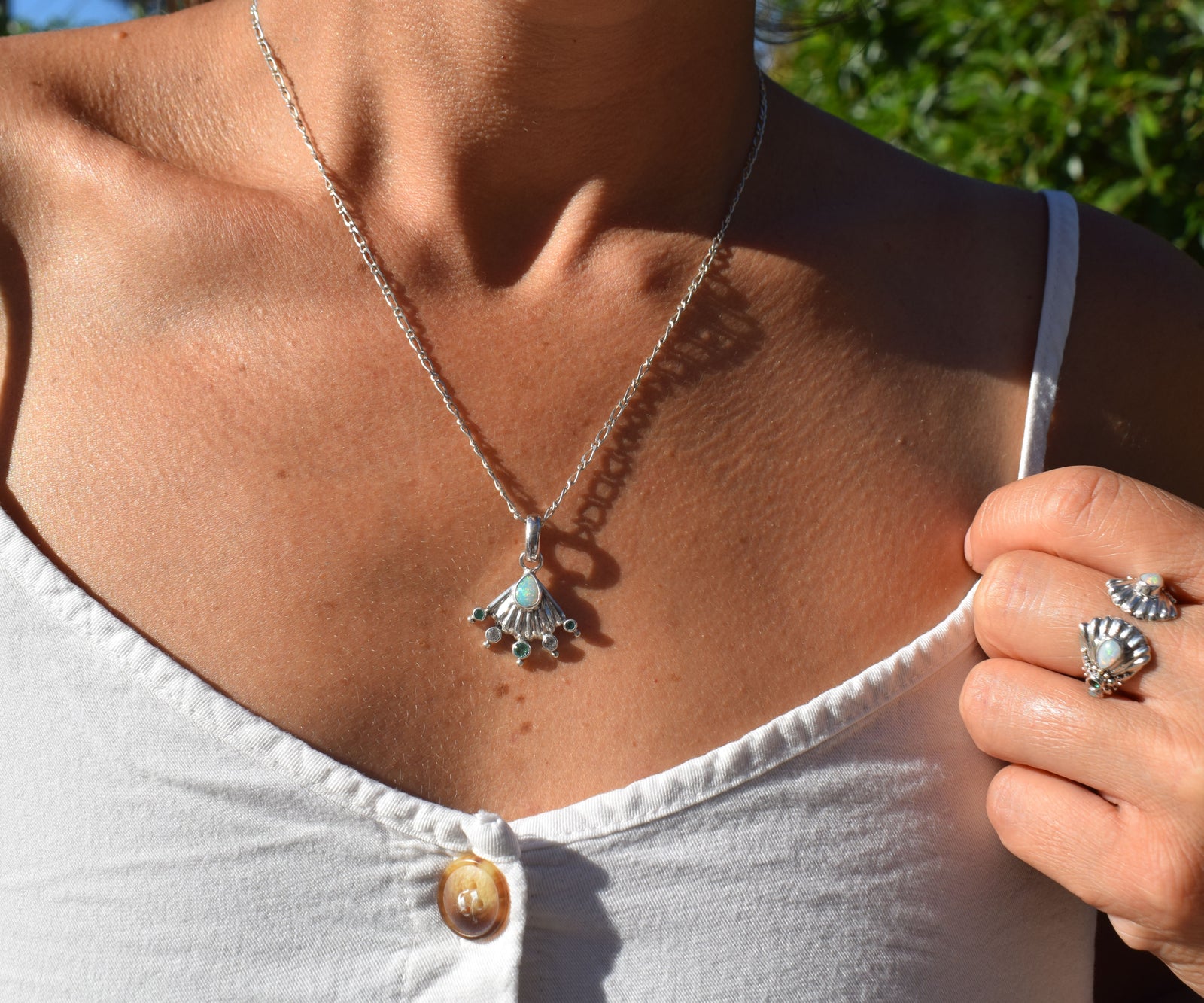 Colgante Shell Rainbow