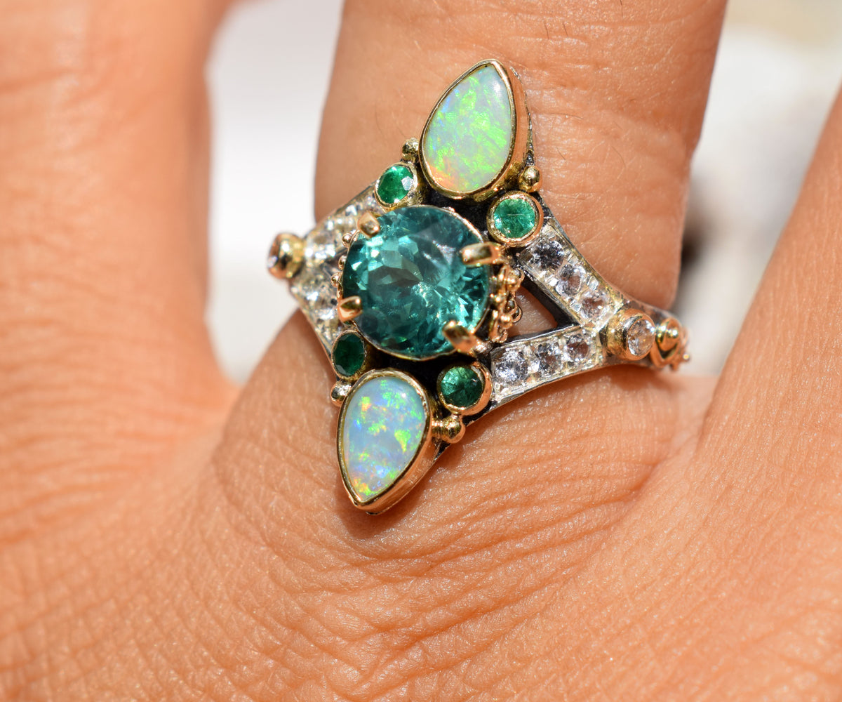 Anillo Triada Apatita