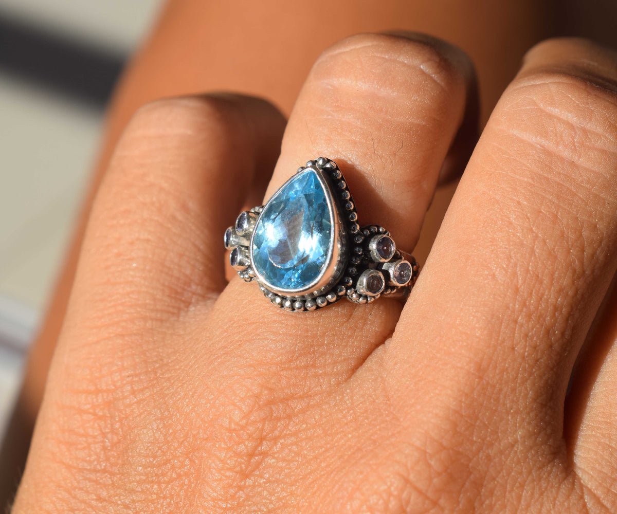 Anillo Spirit Topacio