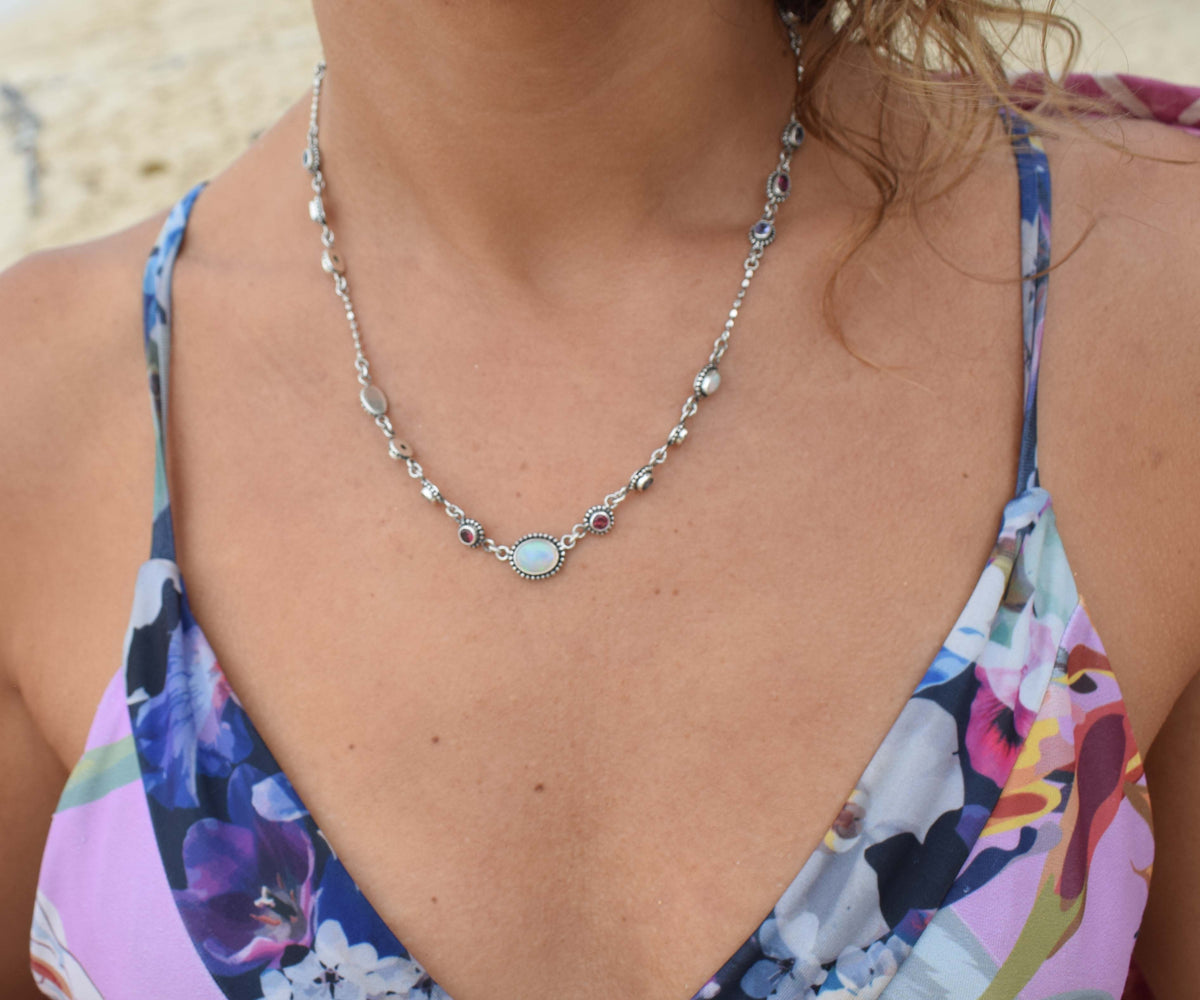 Collar Petra Opalo