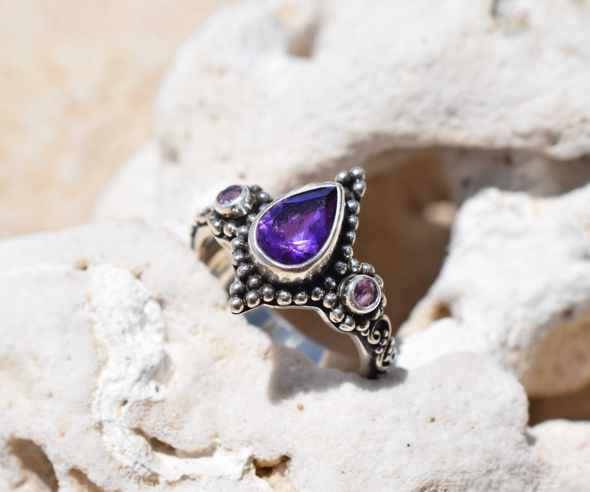 Anillo Roma Amatista