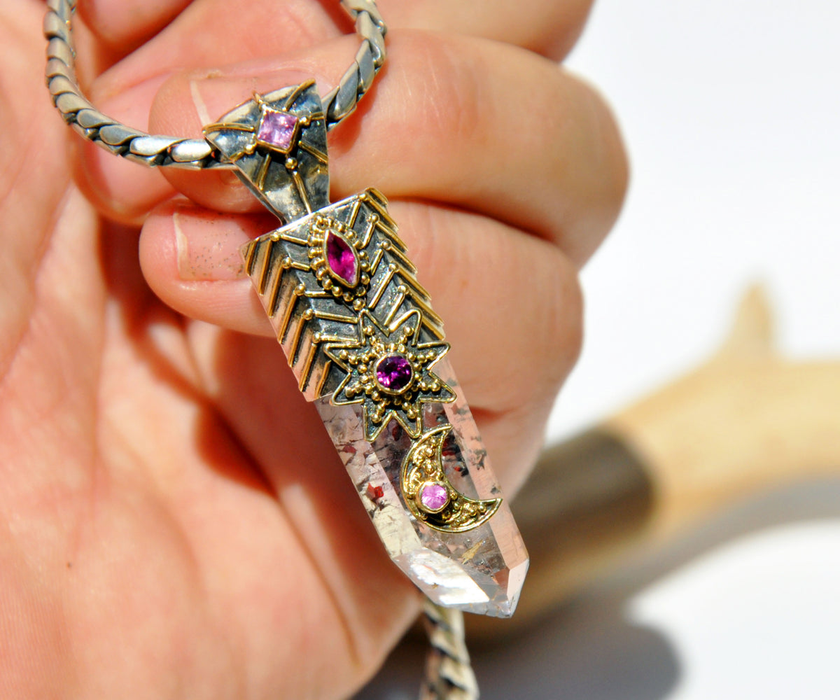 Amuleto Constelaciones Pink