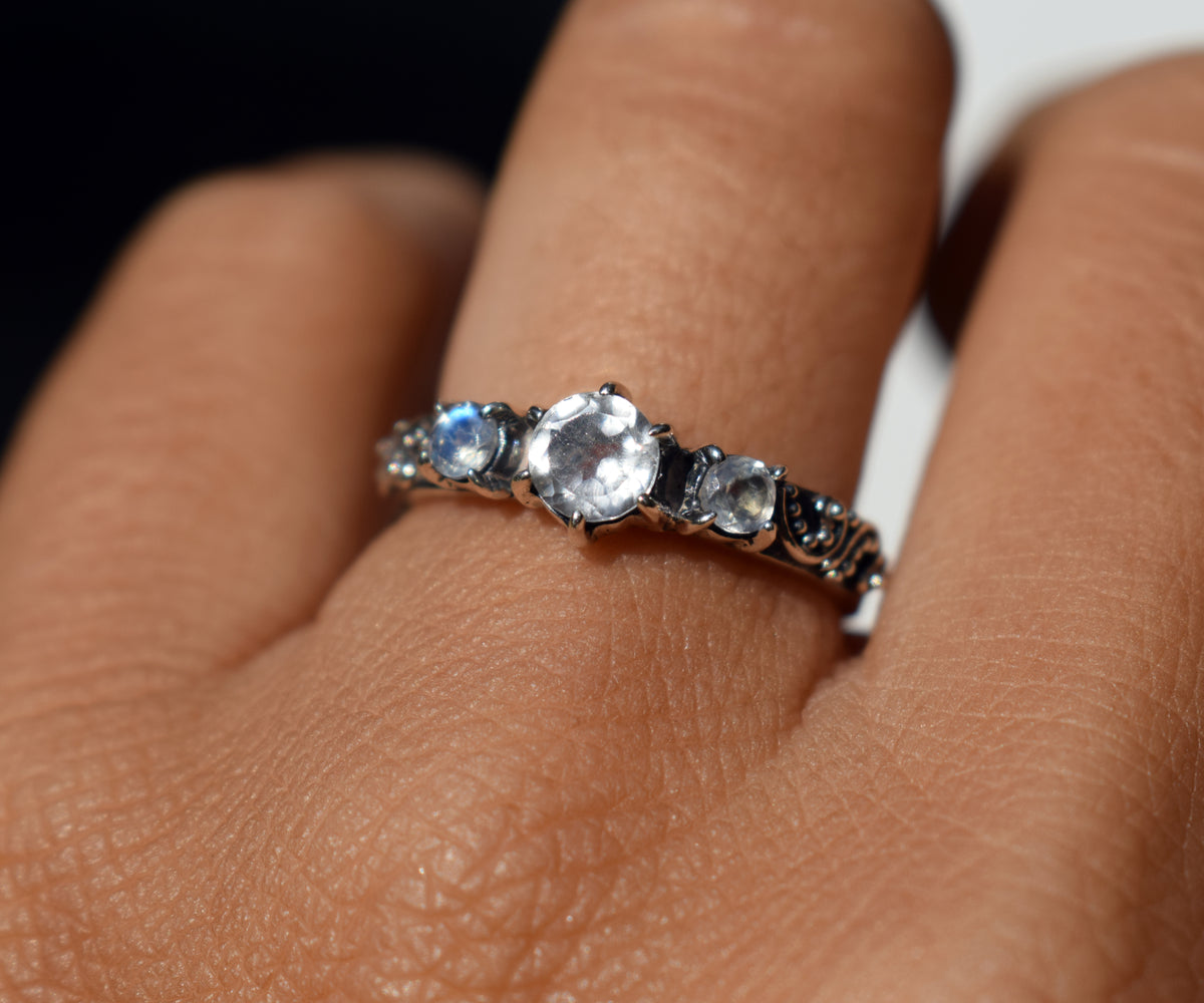 Anillo Sunshine Cuarzo
