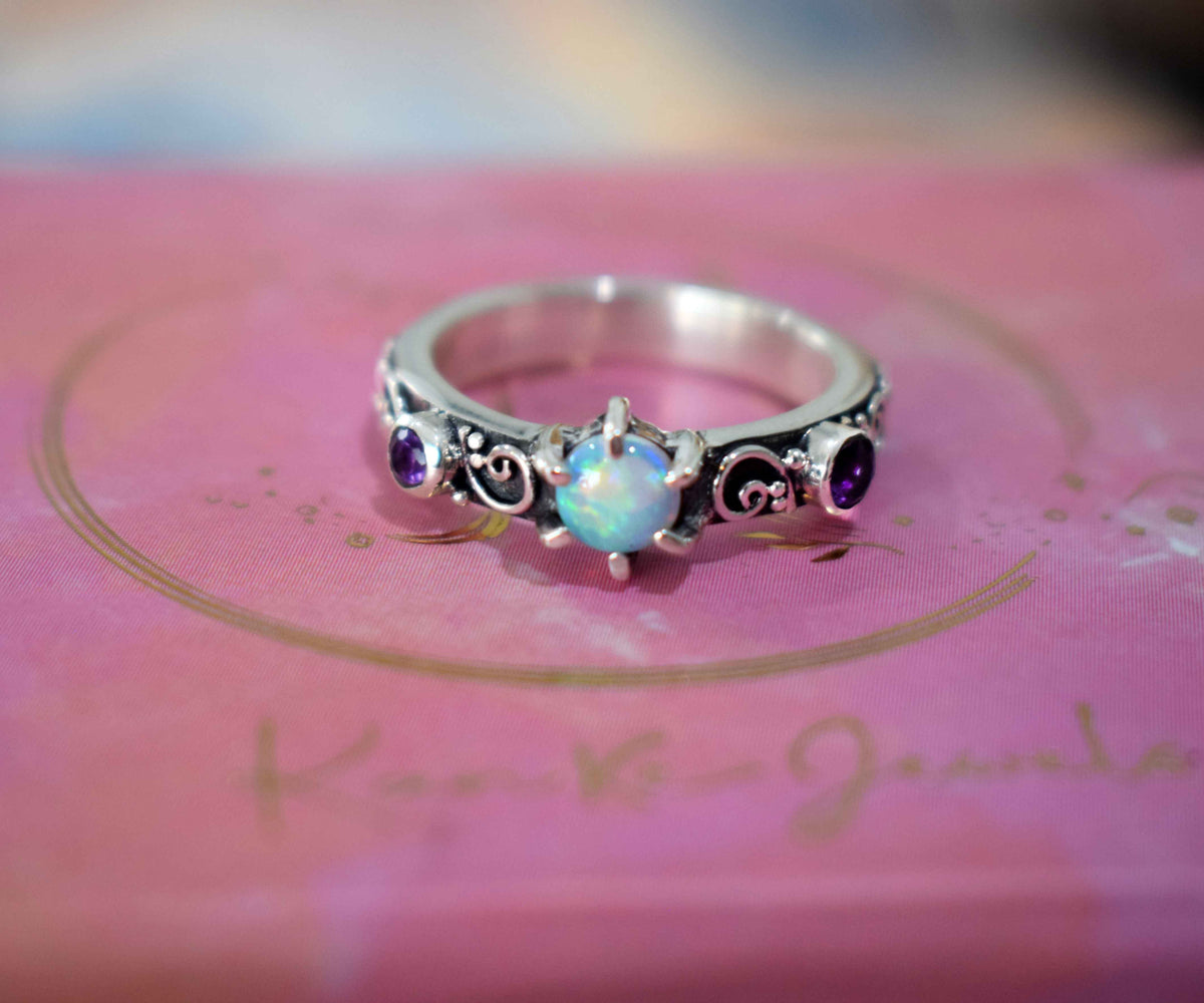 Anillo Sunshine Ópalo