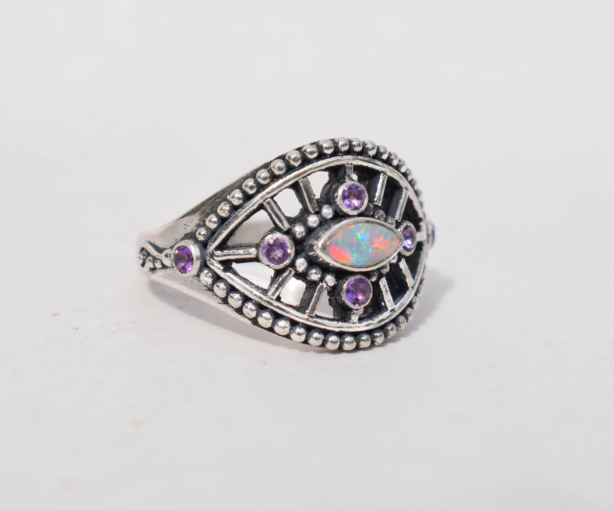 Anillo Tercer Ojo Ópalo