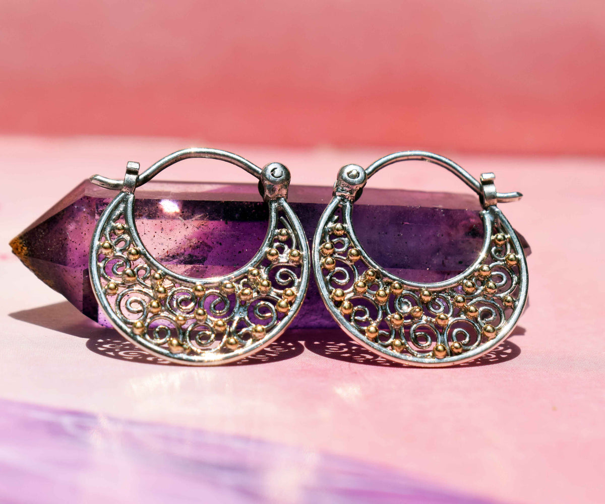 Argollas Crecent Moon