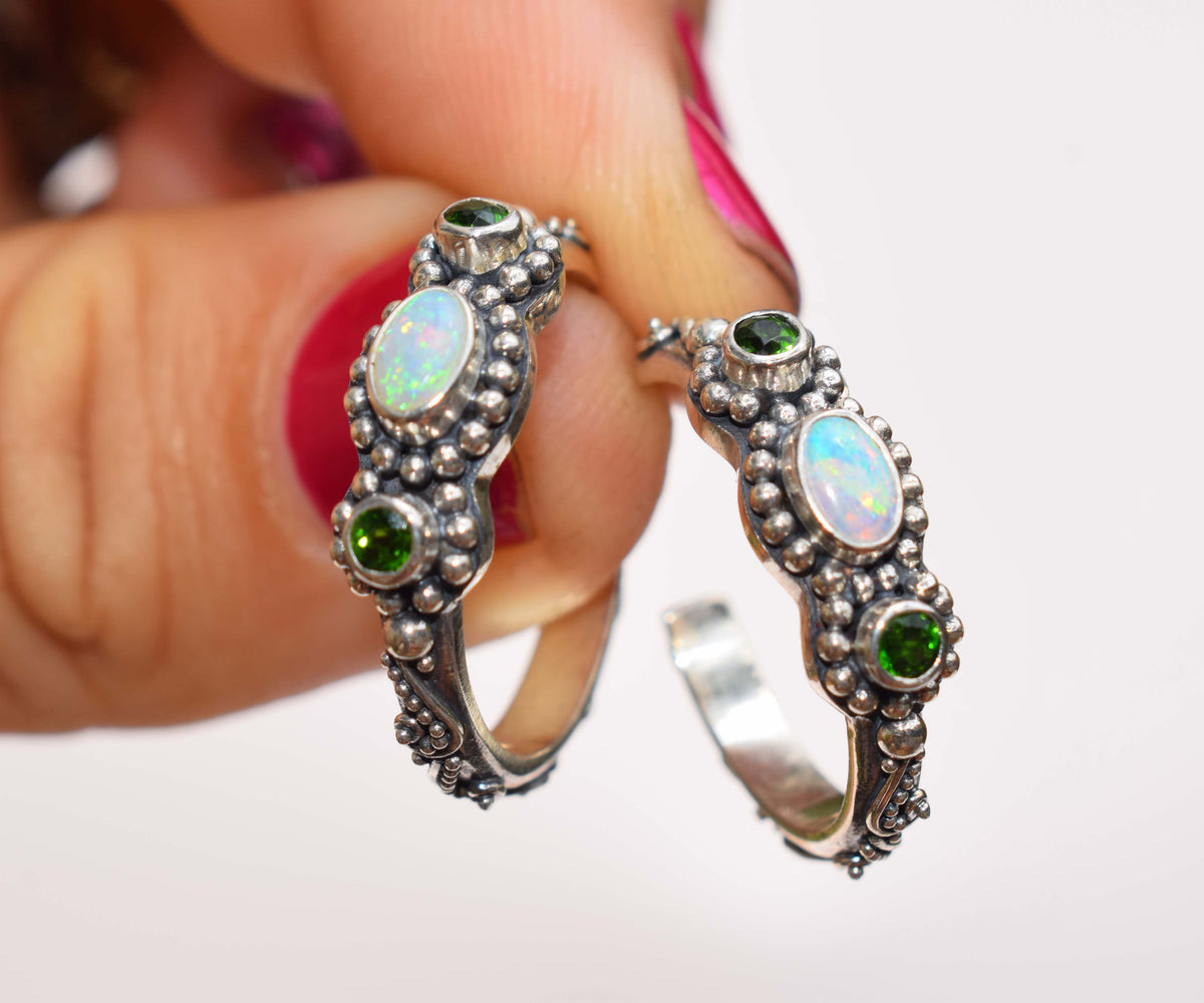 Argollas Roma Opalos