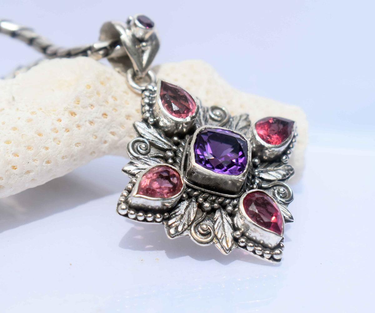 Colgante Pocahontas Amatista