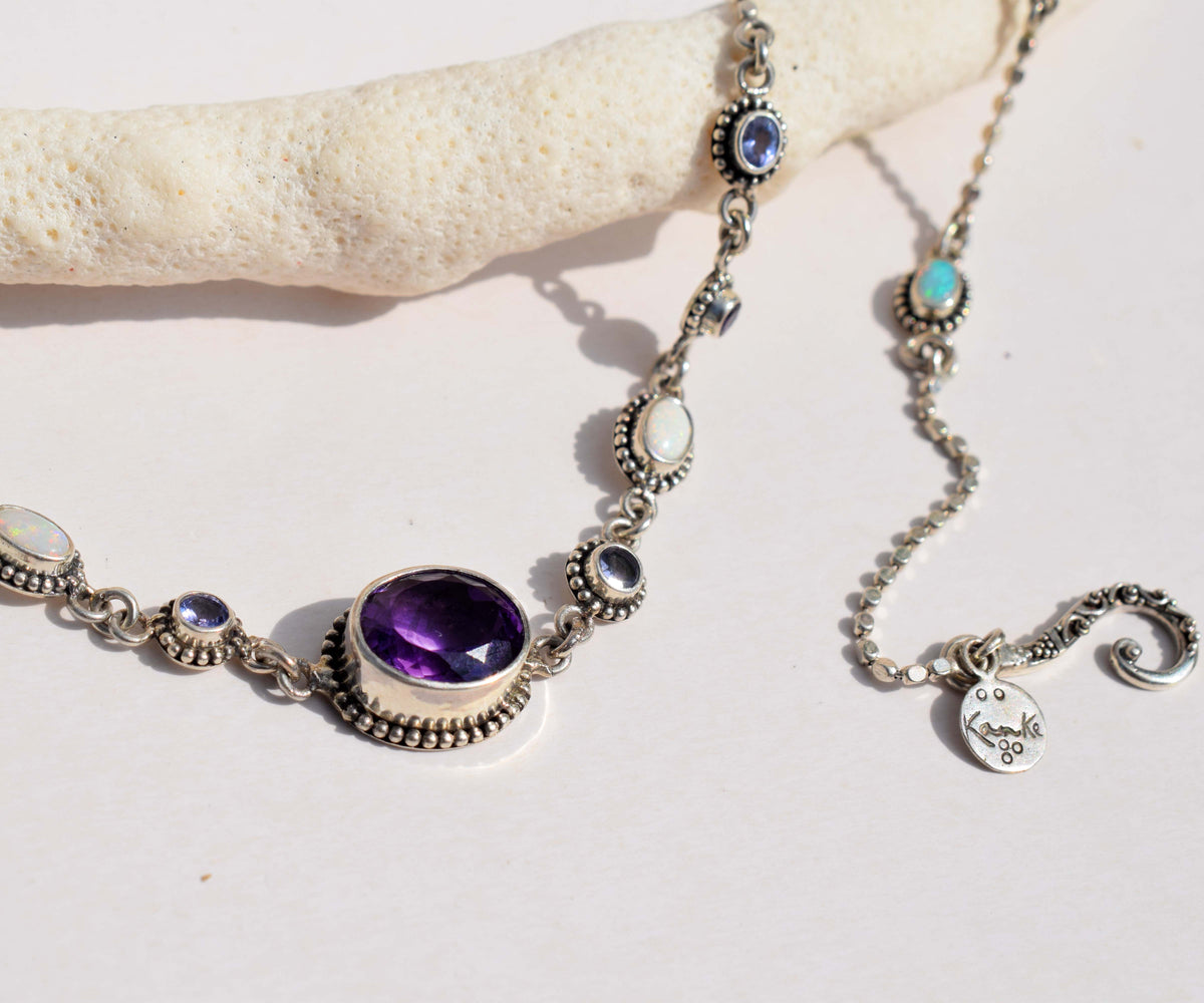 Collar Petra Amatista