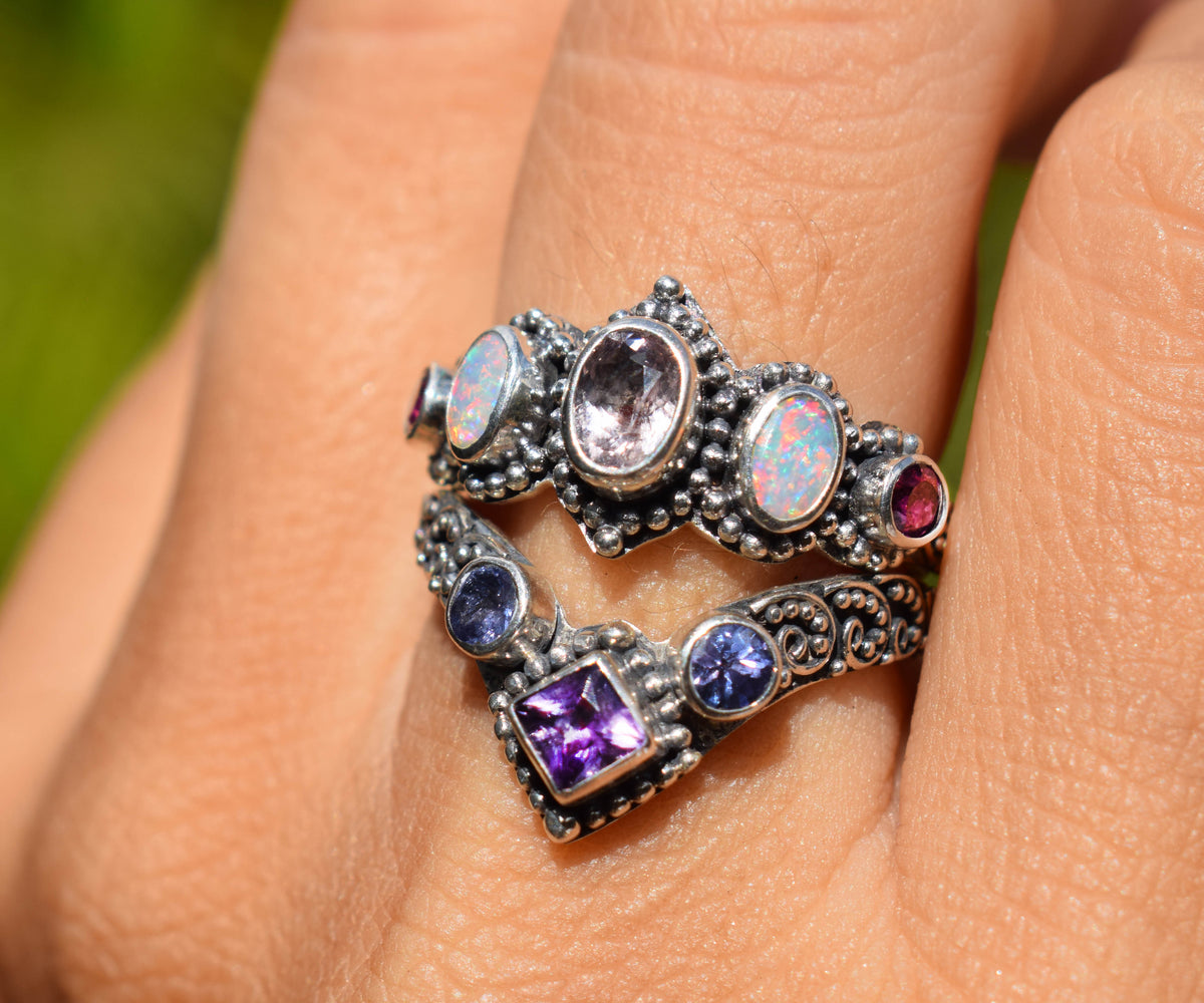 Anillo Petra Morganita