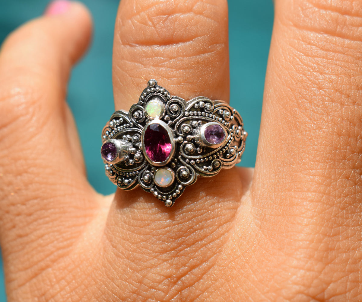 Anillo Kerala Rodolita