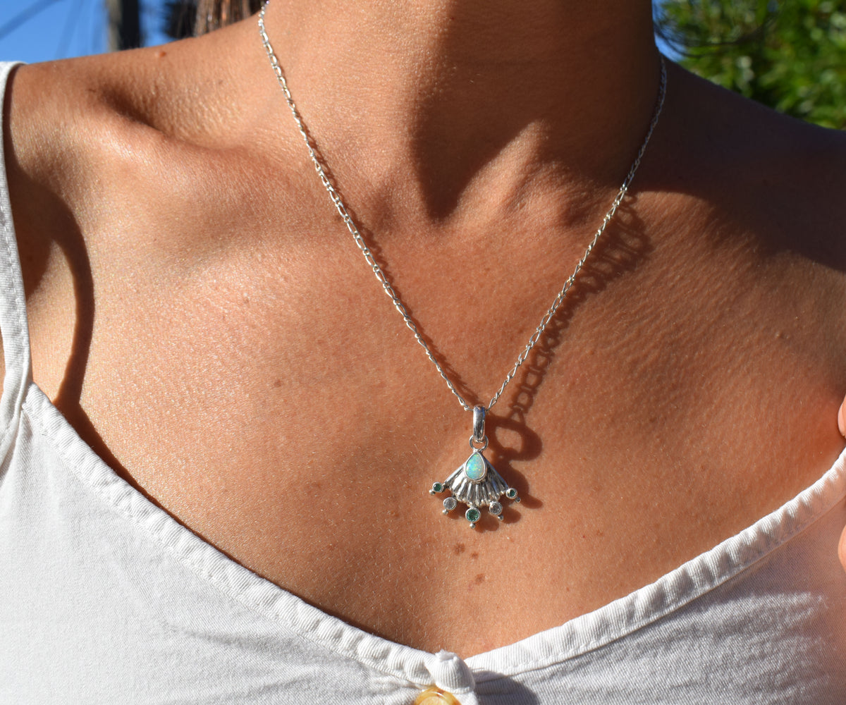 Colgante Shell Rainbow