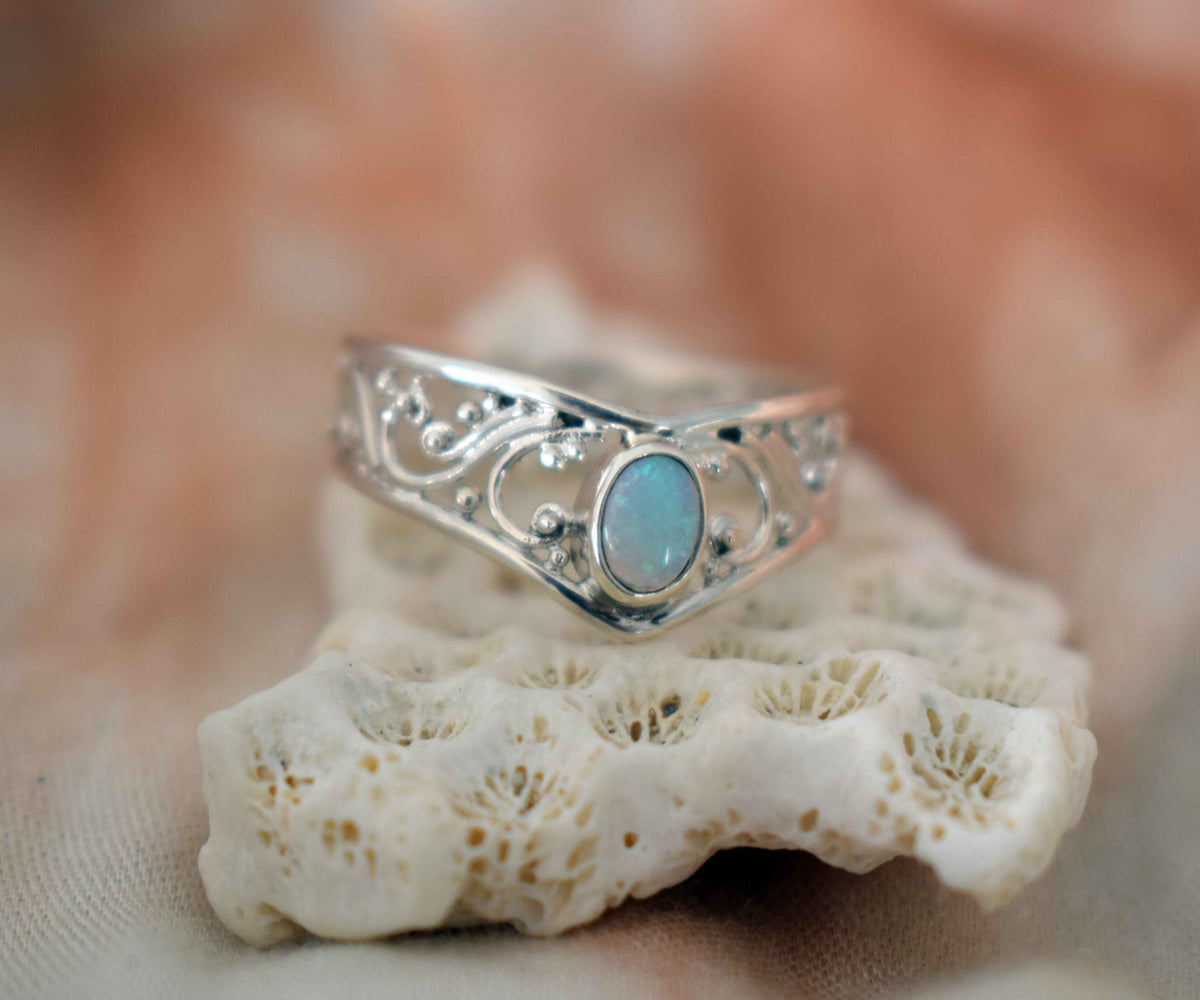 Anillo Calisto Ópalo