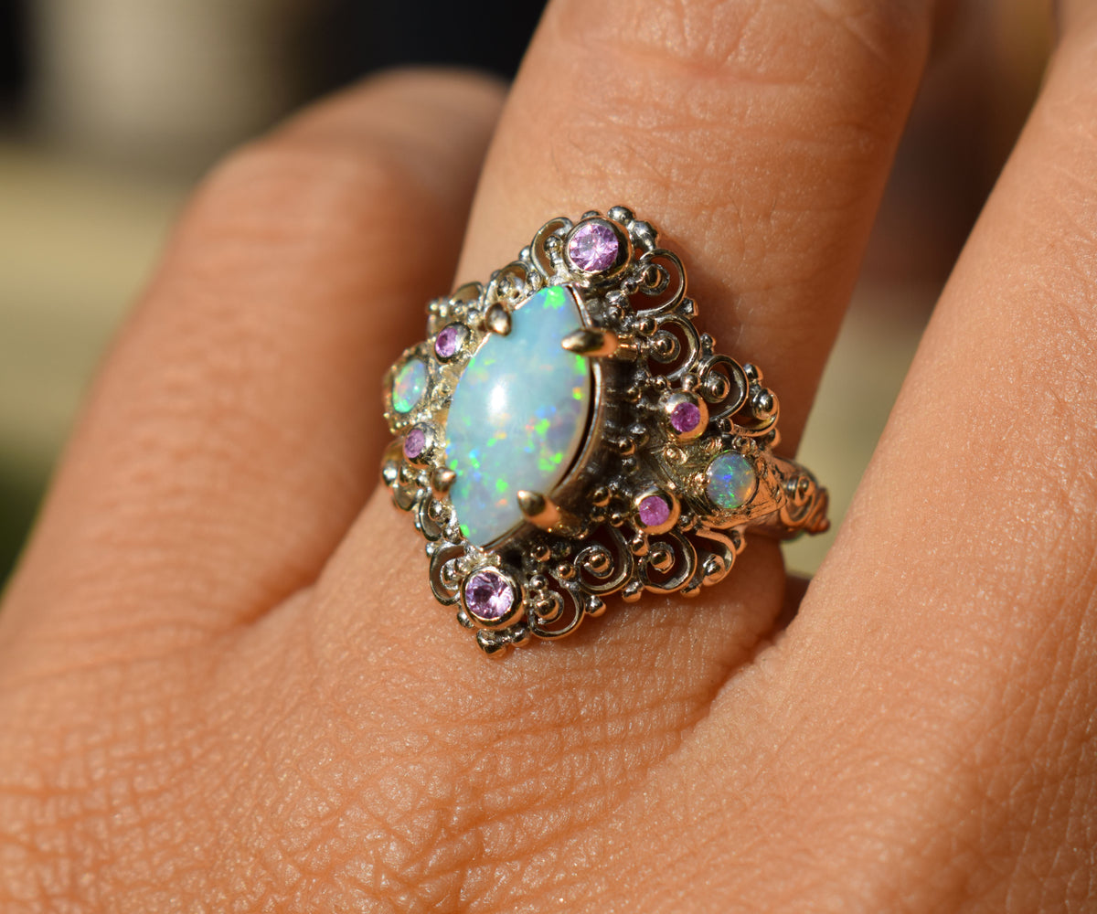 Anillo Etereal Opalo