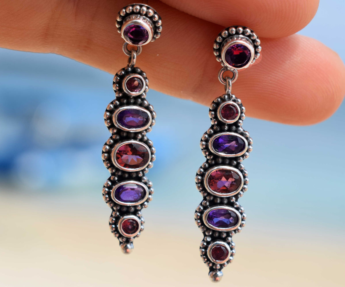 Aros Petra  Turmalinas Amatista