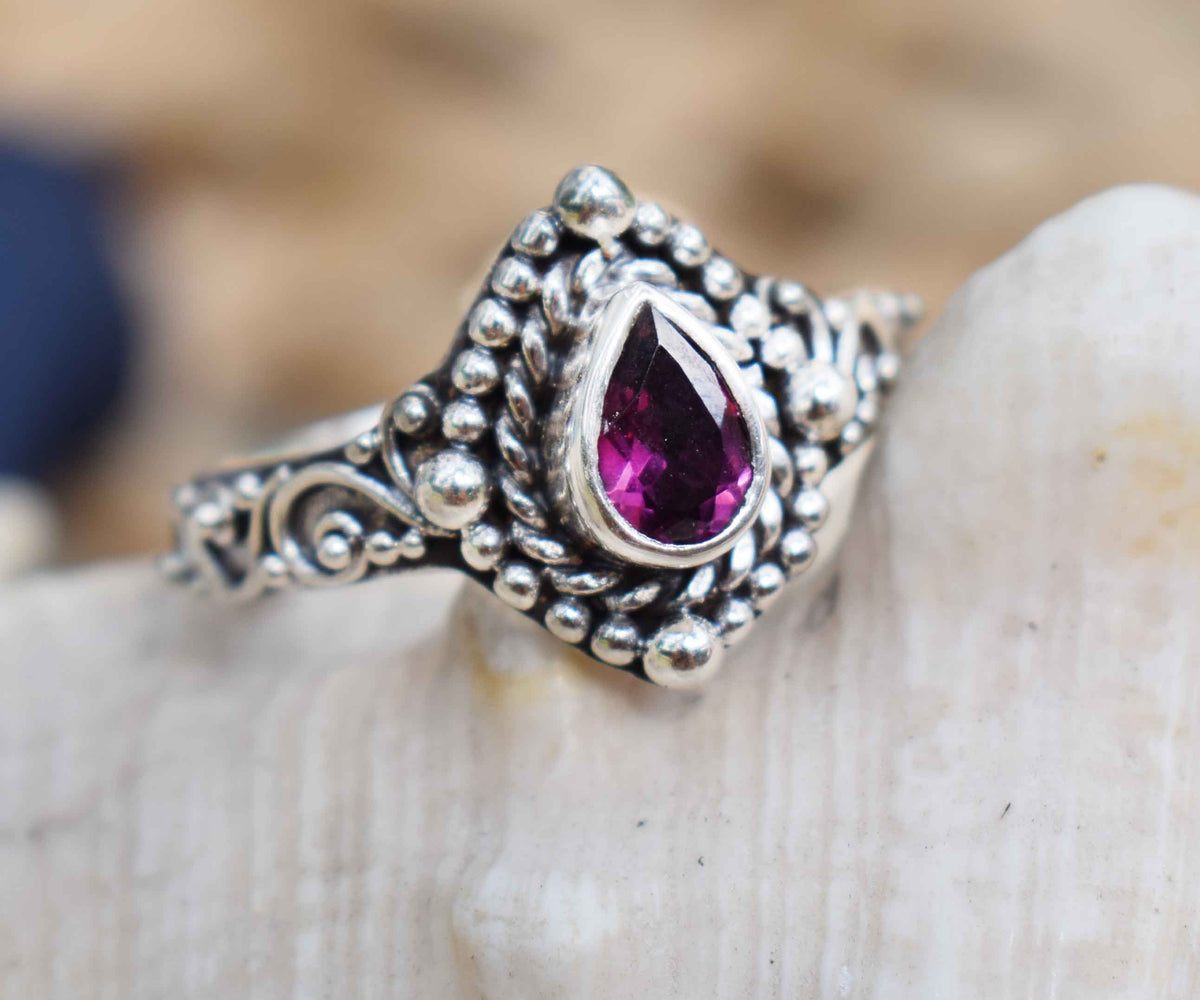 Anillo Fall in Love Rodolita