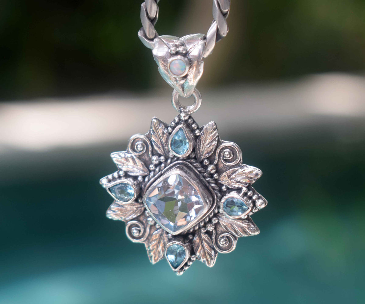 Colgante Pocahontas Topacio