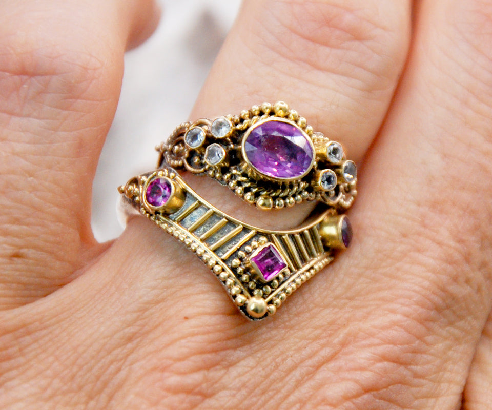 Anillo Fusion Cleopatra Pink