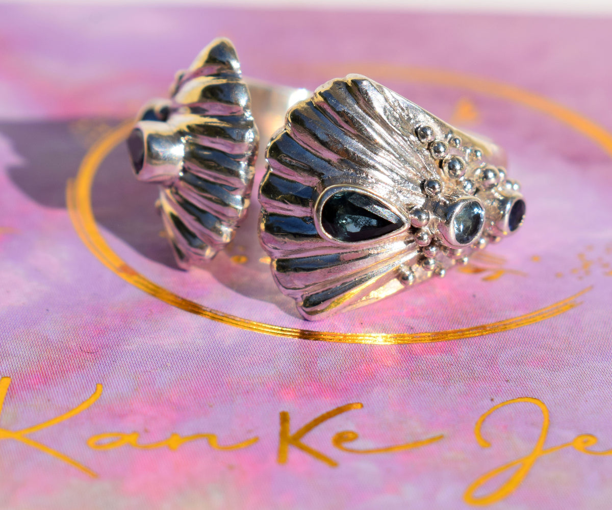 Anillo Oceana Zafiro