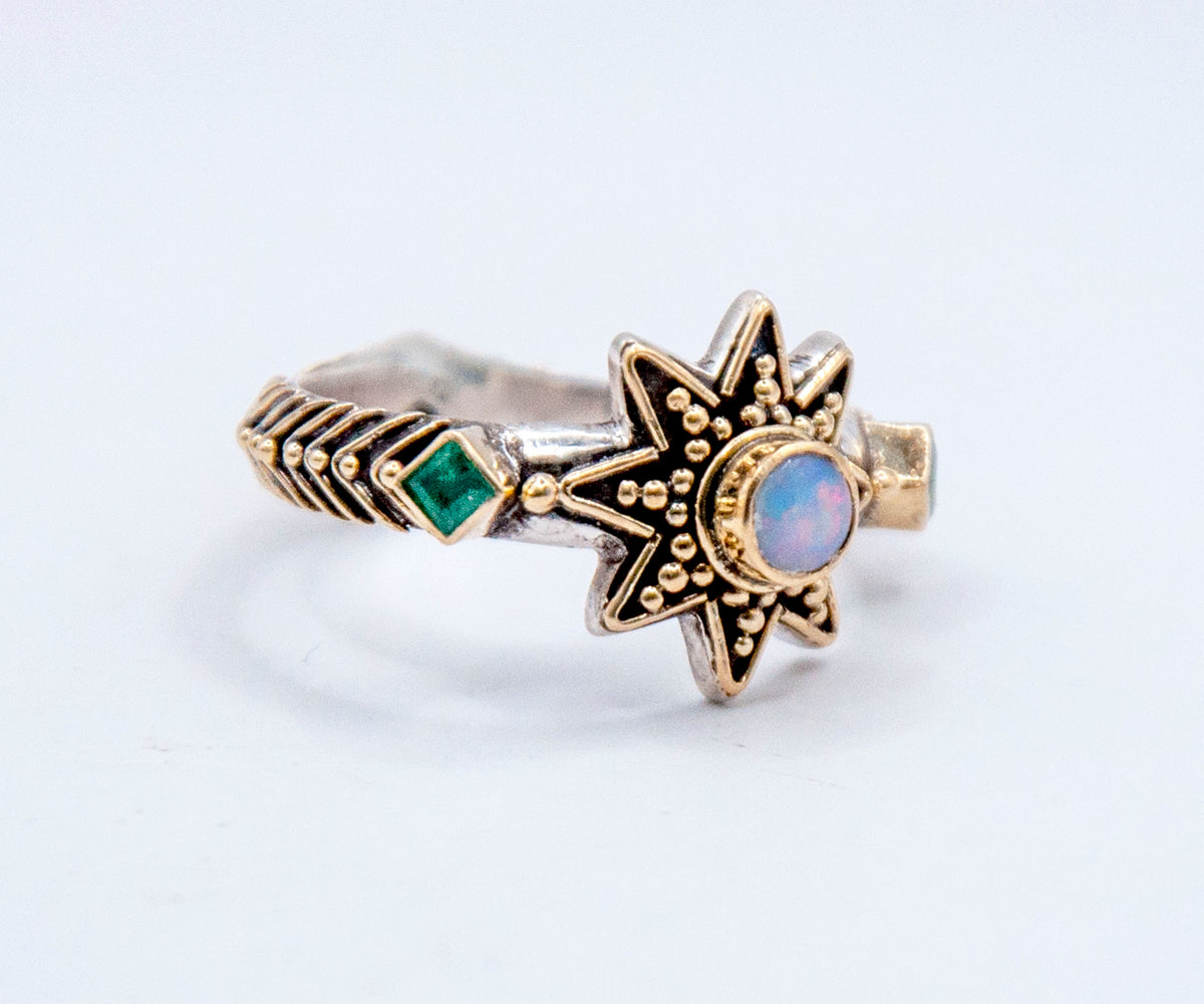 Anillo Cosmic Venus Opalo